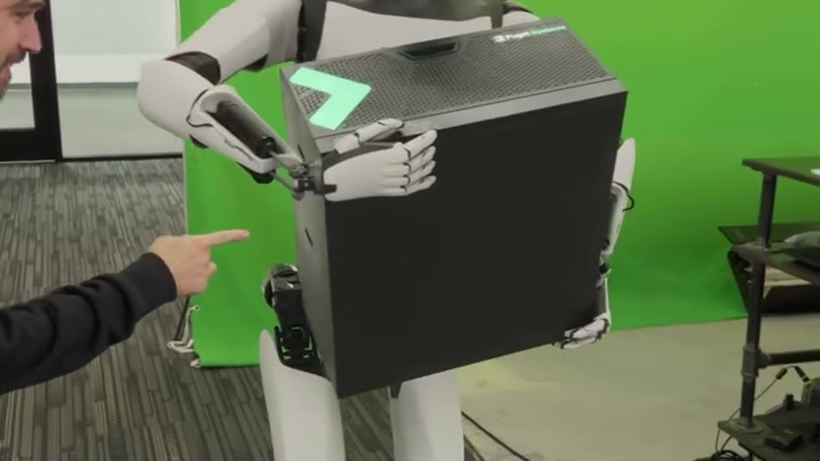 Tesla Robots — before & after